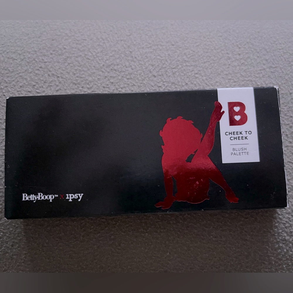 Ipsy Limited Edition Betty Boop Blush Palette